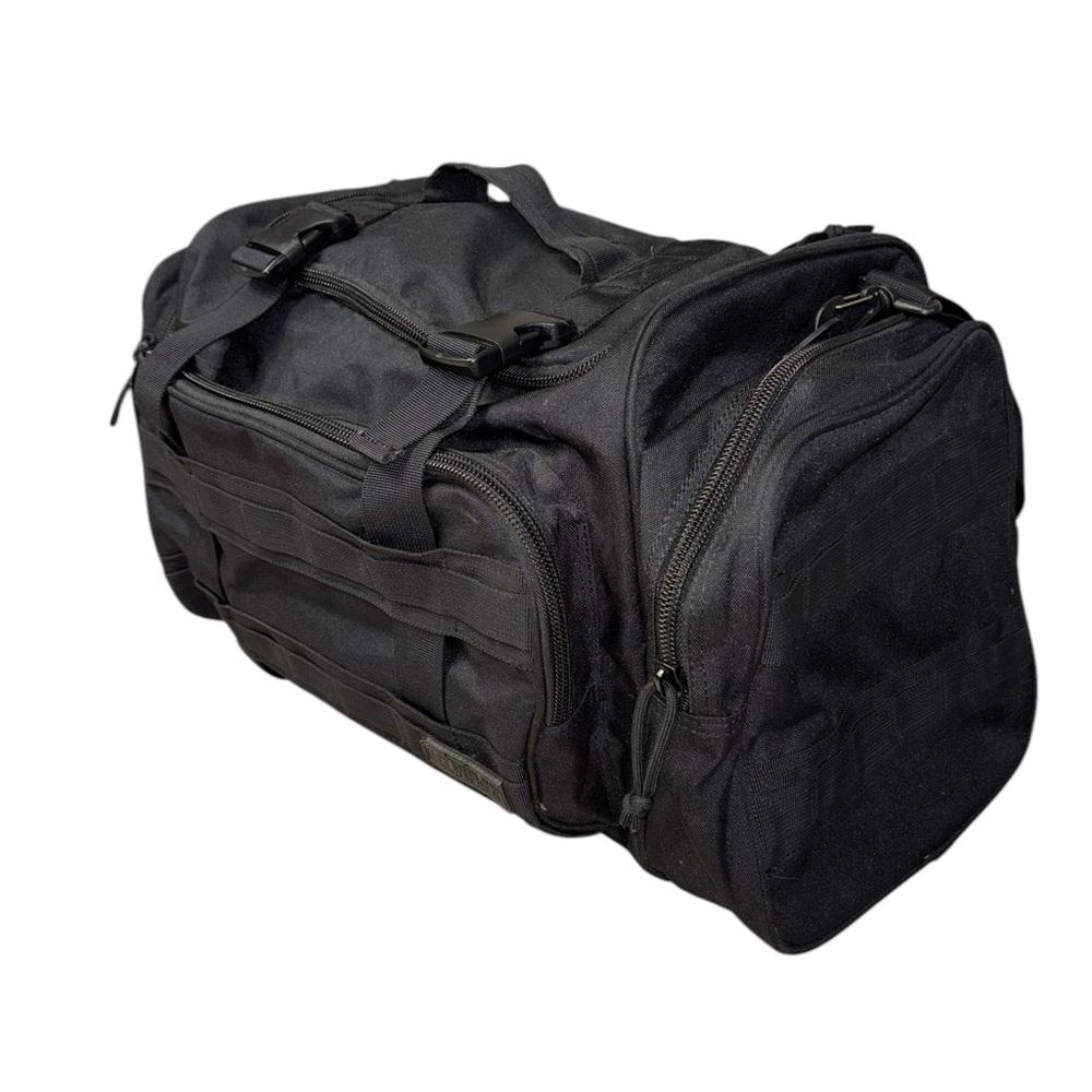 Highland Tactical Winchester Duffle Molle Webbing Squad Military Bag Black - Picture 4 of 10